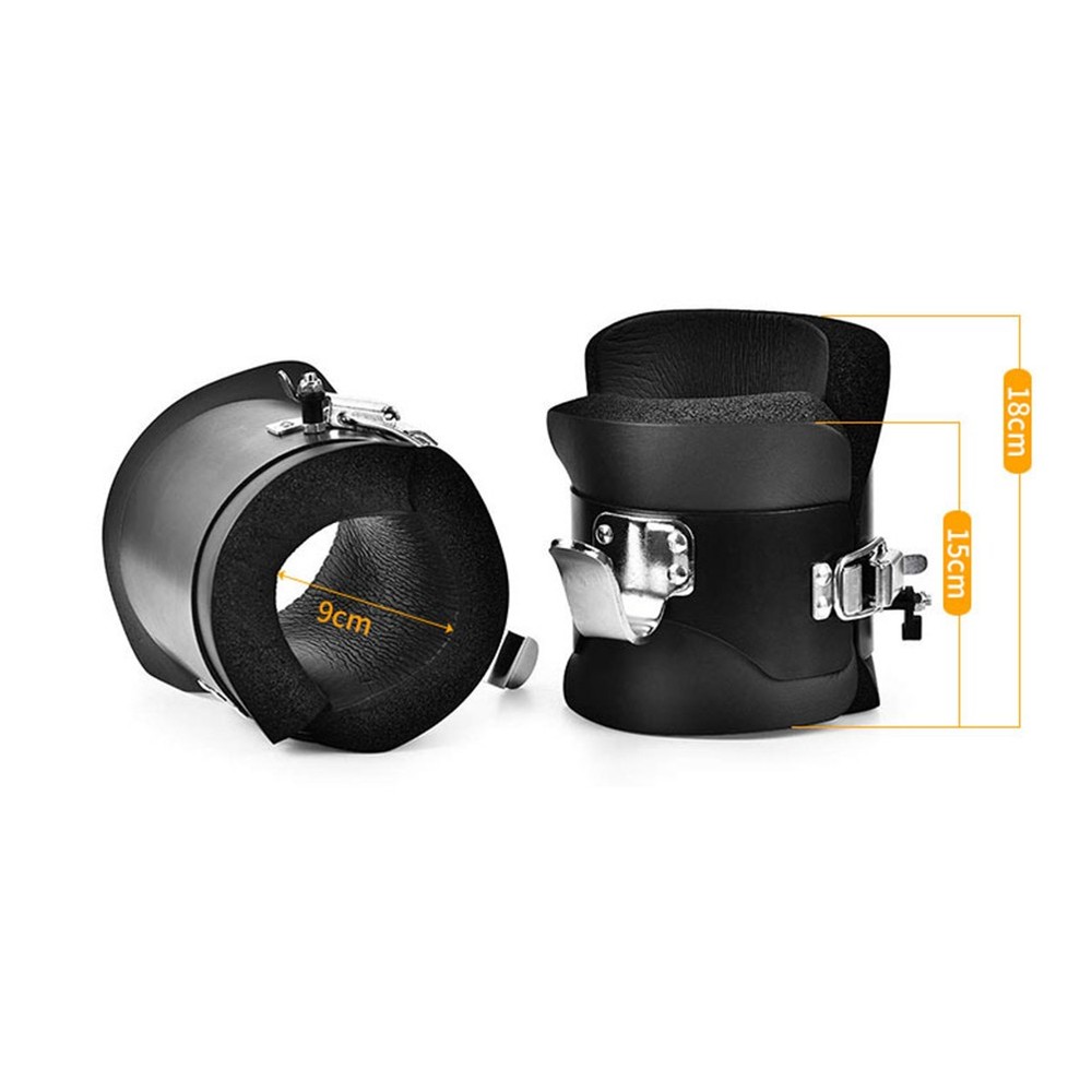 1 Pair Inversion Gravity Boots Hanging Pull Up Boots W/ Comfortable Foam