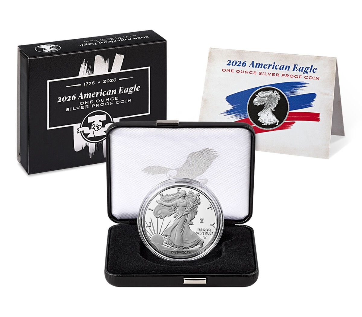 1776-2026 W PROOF AMERICAN SILVER EAGLE 250TH LIBERTY PRIVY *PRE-SALE