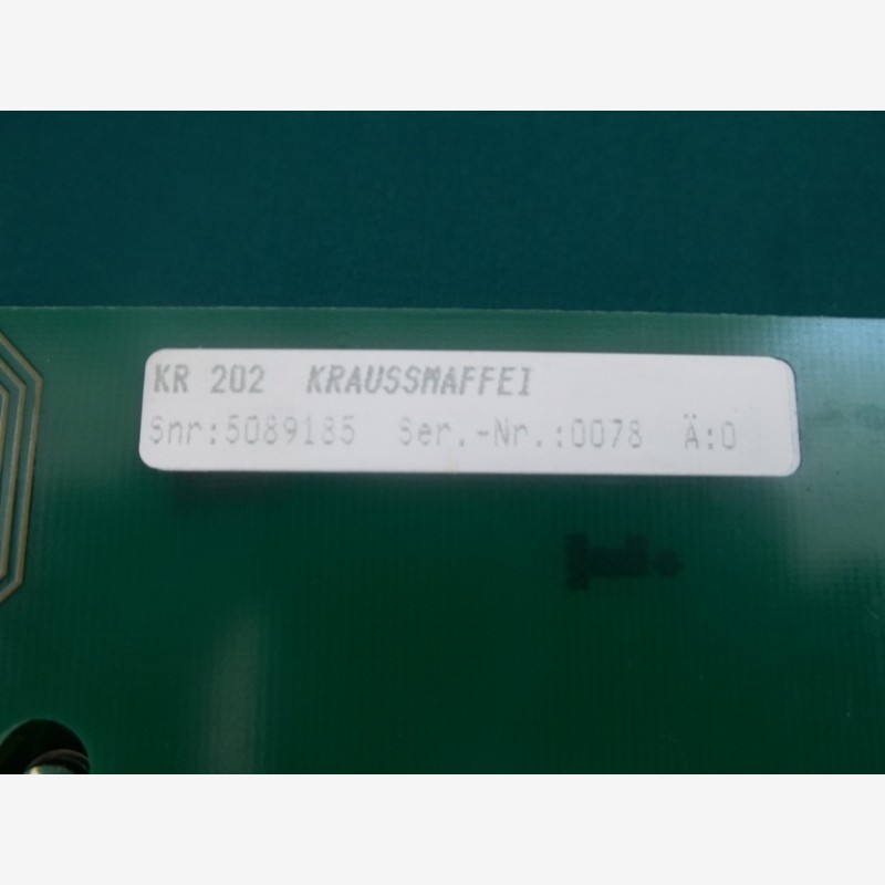 Krauss Maffei KR 202 Card