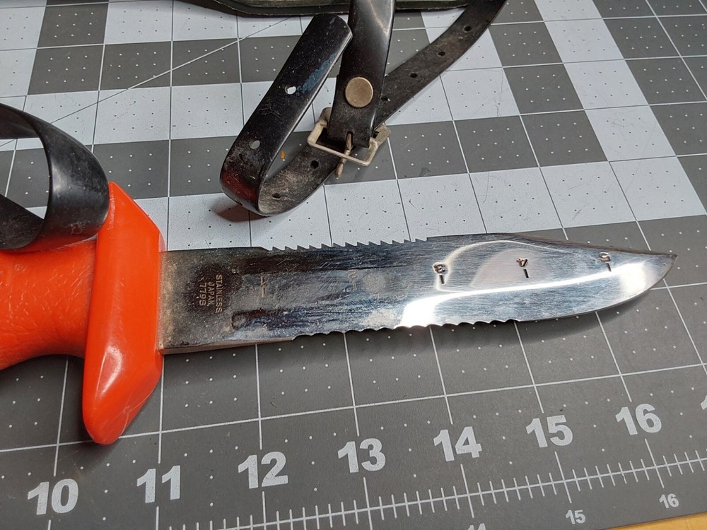 Wenoka Divers Knife Fixed Blade Model 7793