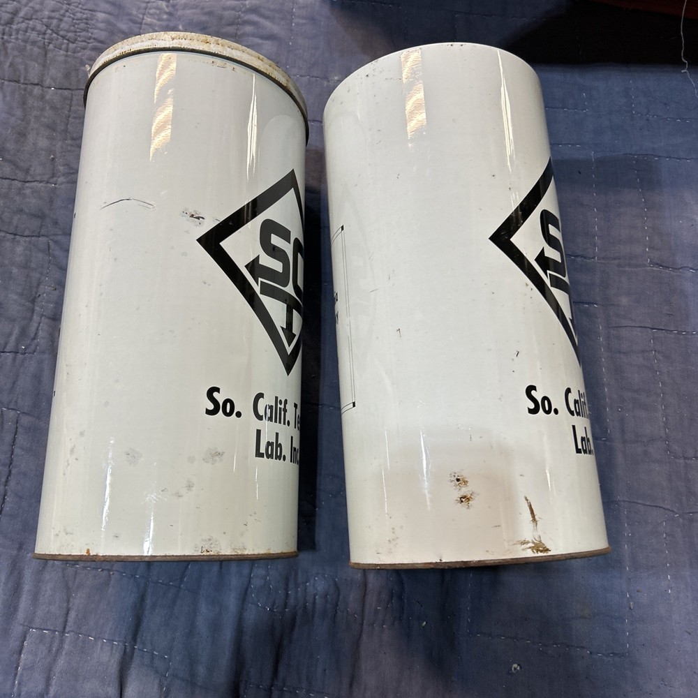 Vintage Tin Can So. Calif. Testing Lab. Inc.