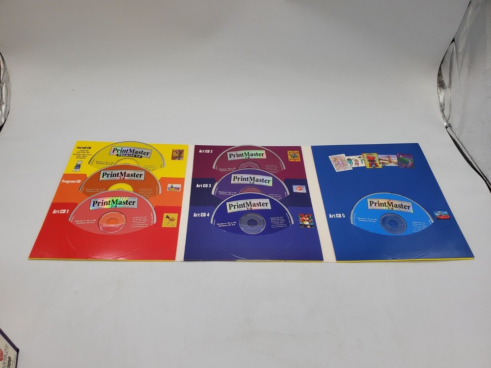 PrintMaster Premier 7.0 (Mindscape) Graphics Desktop Publishing Software