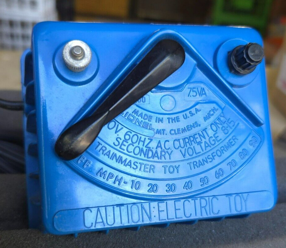 Lionel Trainmaster Transformer 4150 50 watt with Reverse