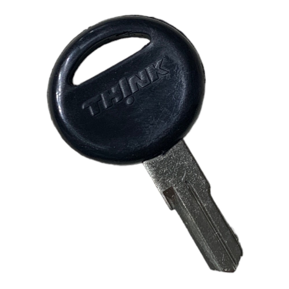 Ford Various Models Golf Carts TH1P Double Sided Plastic Head Key Blank