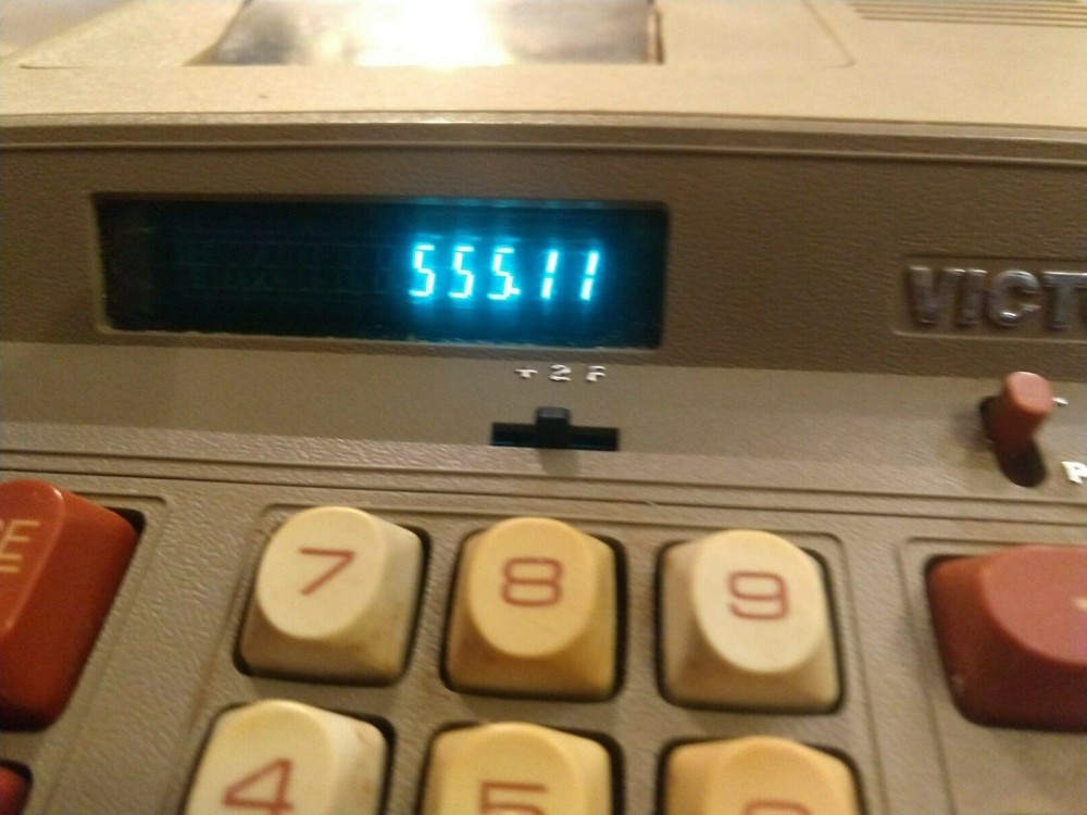 Adding Machine - Vintage - Victor 120 