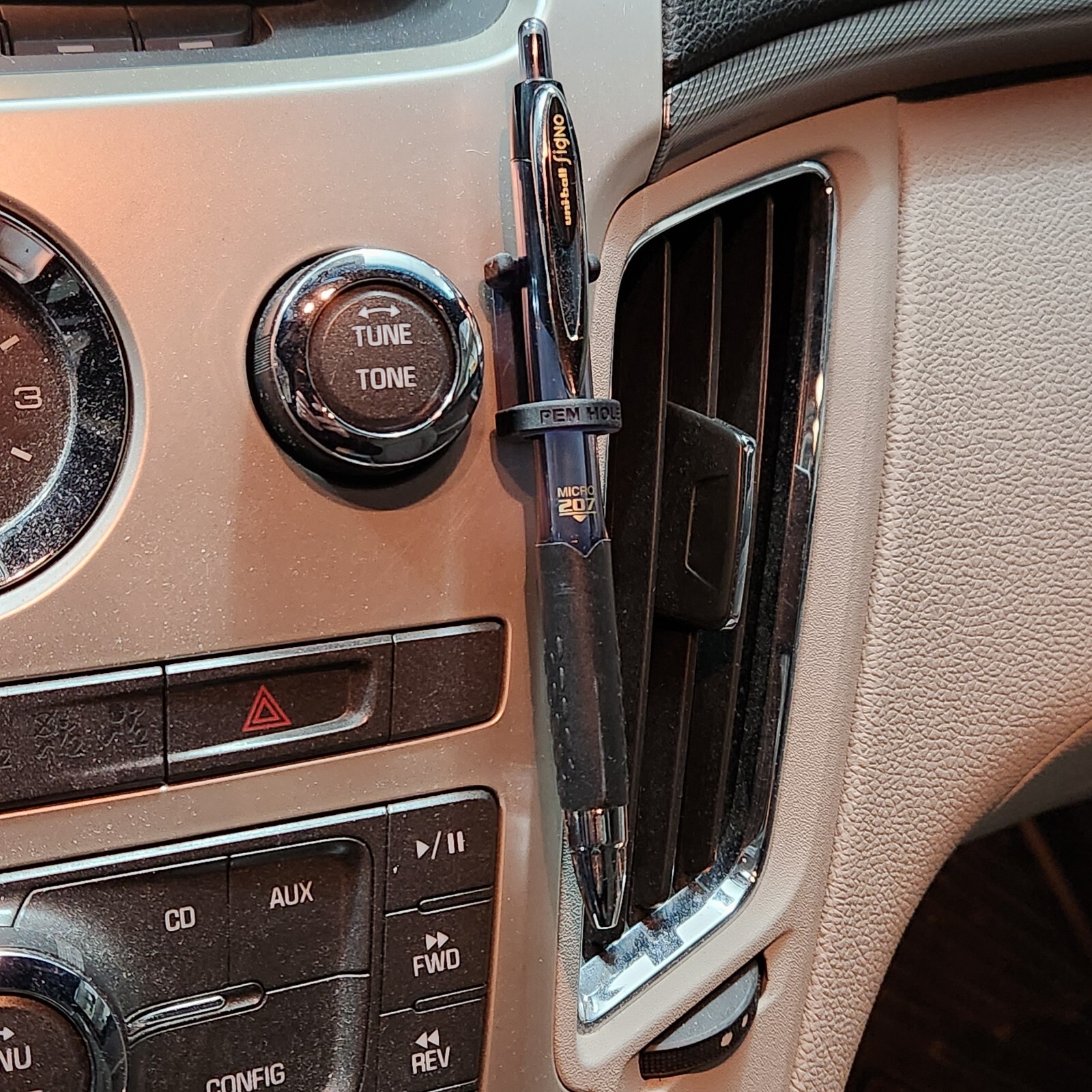 Handy Pen Holder for your clip-style pen. For Home+Office+Vehicle ☆Made In USA☆