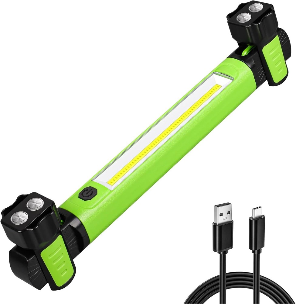 Versatile Rechargeable Work Light - 2-Level Brightness