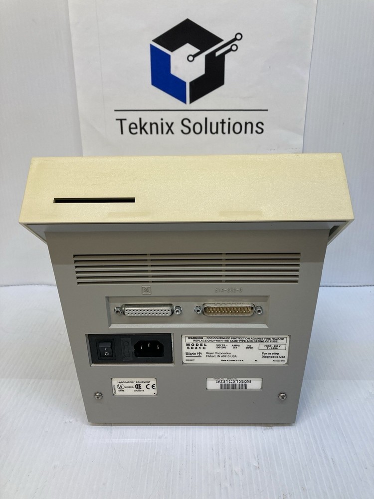 Bayer DCA 2000+ Hemoglobin Analyzer Model - 5031C - Powers On - READ