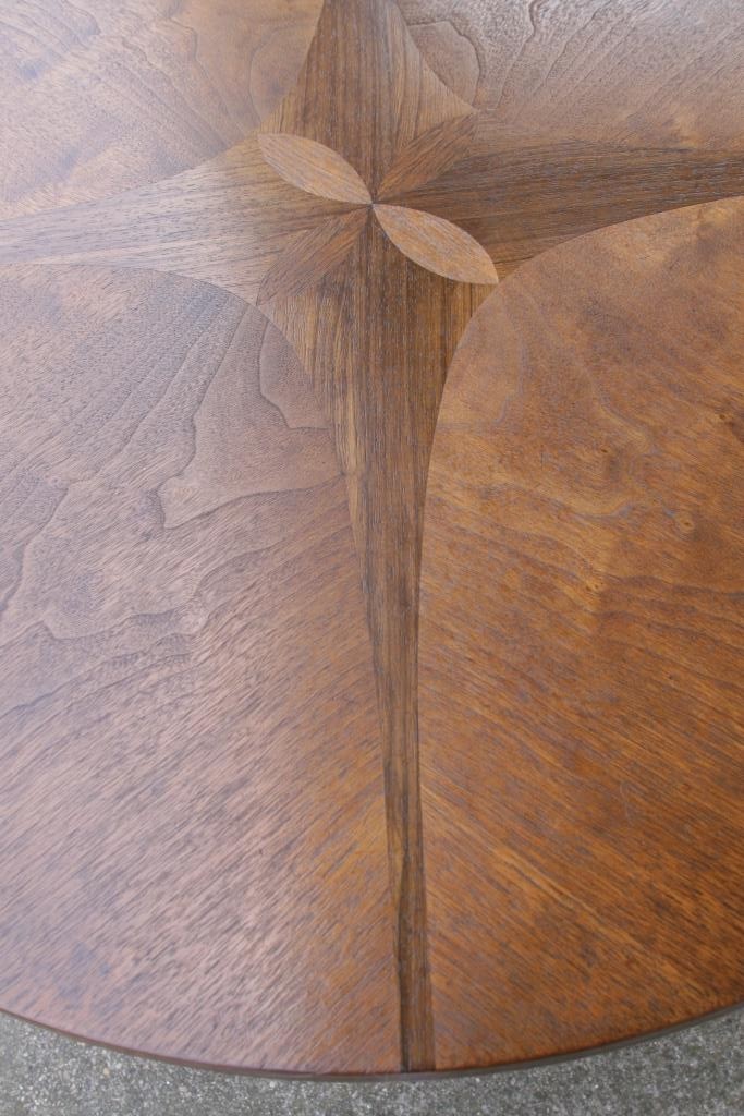 Broyhill Brasilia Cathedral Round Table Top (6150-14)