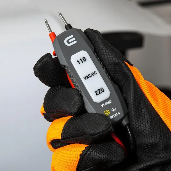 110-220-Volt AC/DC Voltage Tester - Test Electrical Circuits with Ease NEW