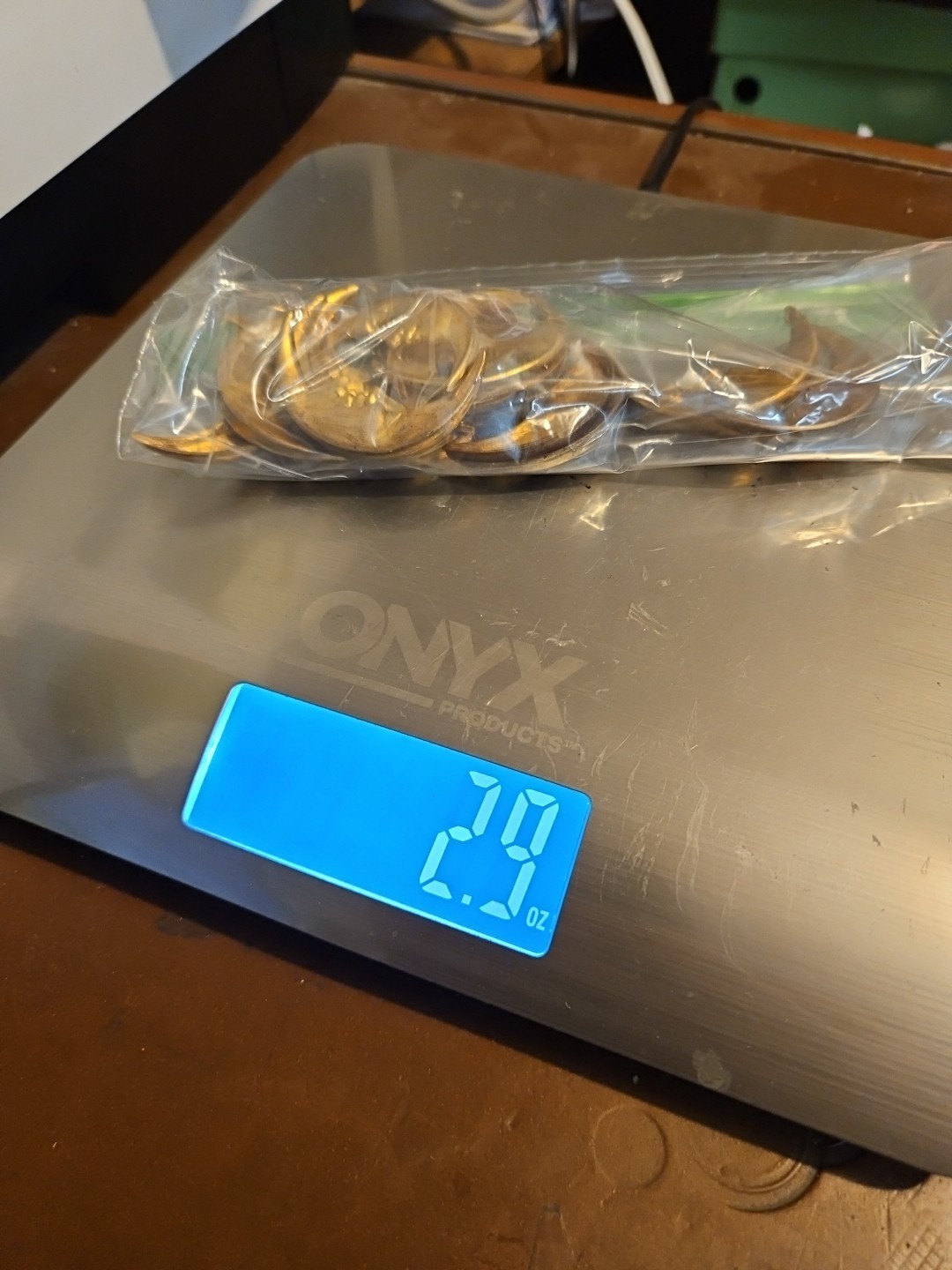 Lot Of 20 Half Moons France Vintage 60s Brass Stampings Findings Jewelry