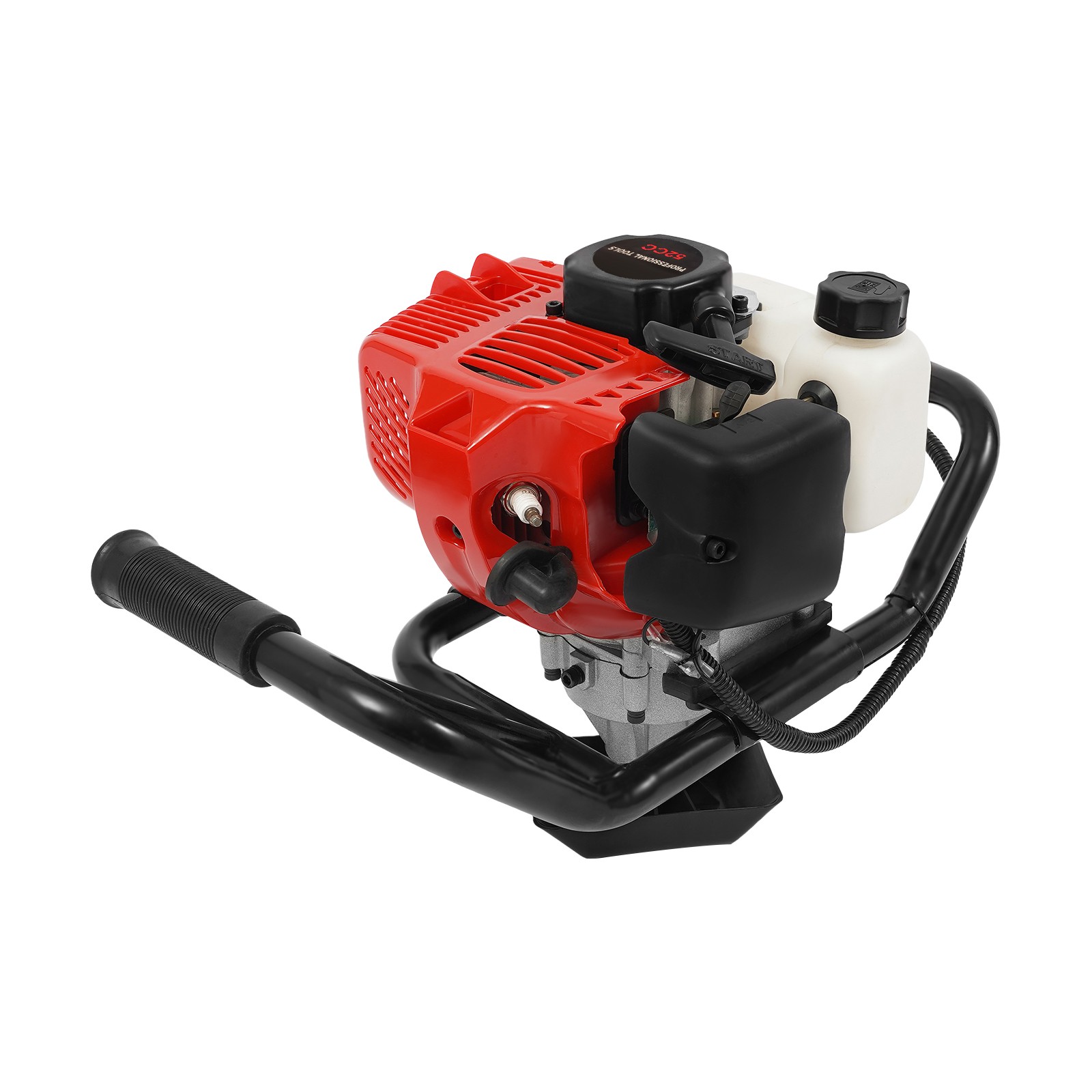 52CC 2-Stroke 2HP Gas Powered Earth Auger Post Hole Digger