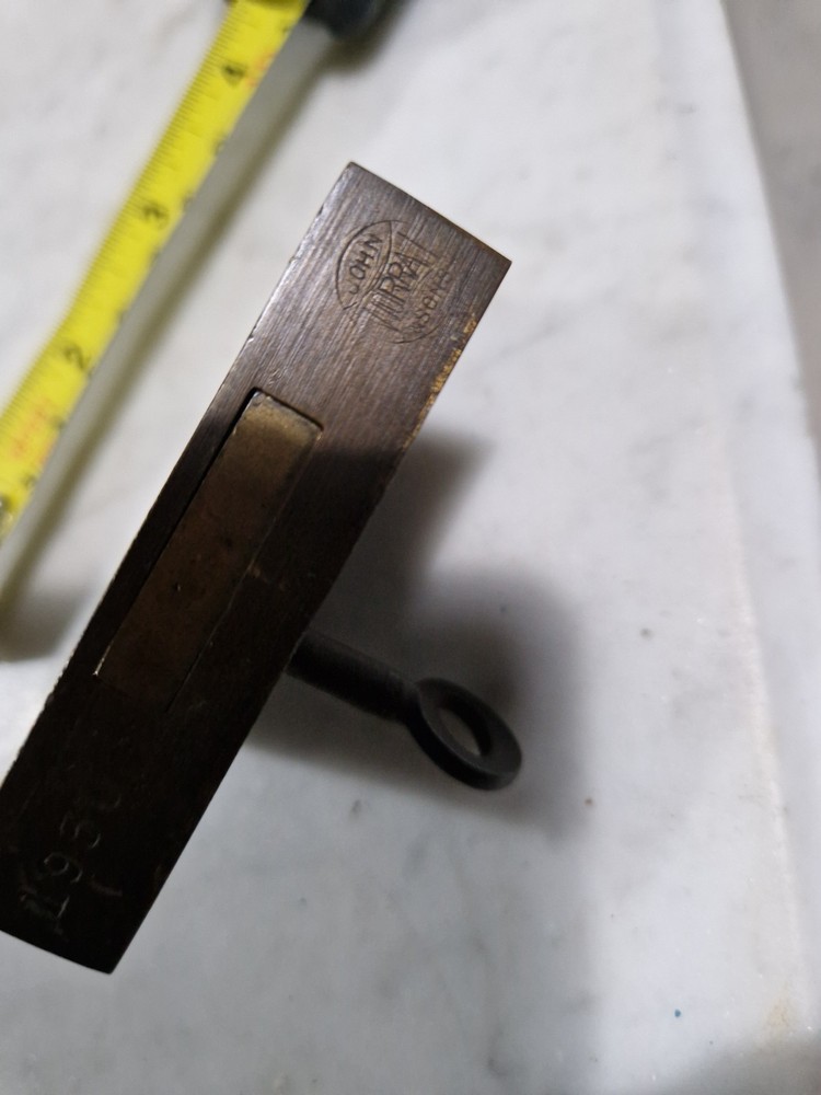 Vintage Working Lock With Key