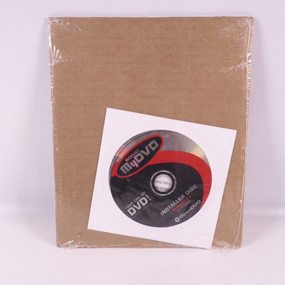 Sonic MyDVD Installer CD Disc Only Version 3.5 For Windows