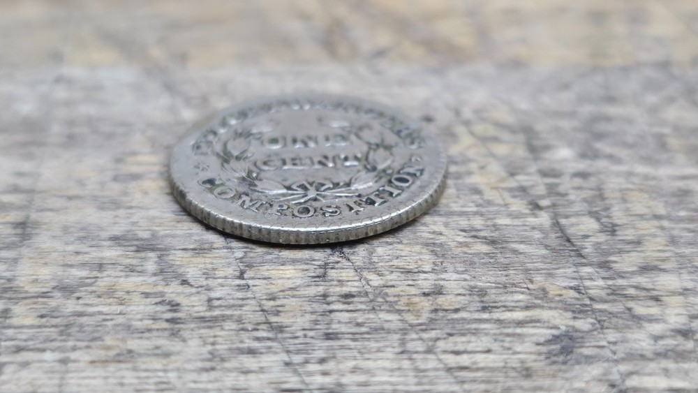 1837 Feuchtwanger's Composition One Cent "Hard Times"
