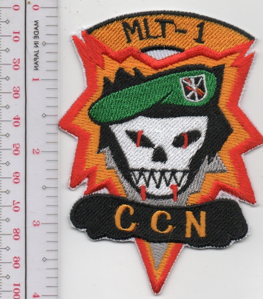 US Army MAC V SOG MLT-1 CCN Patch NO TARIFF