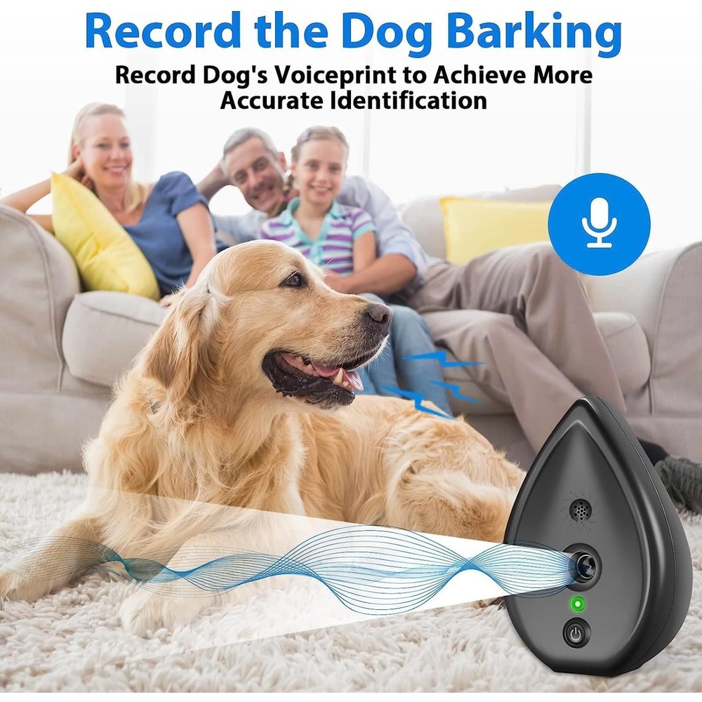 Automatic Anti Barking Device,Barking Control Device 3 Modes AI Recognition Tech