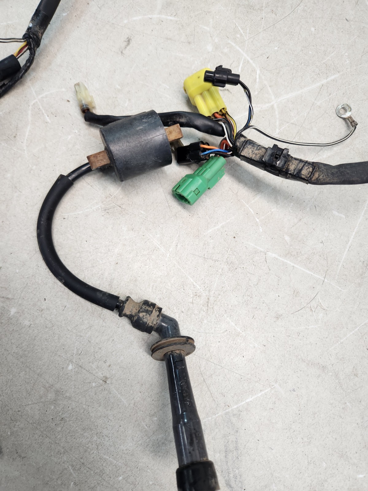 03-07 Suzuki LTZ400 ltz KFX DVX 400 main wire harness coil volage #1