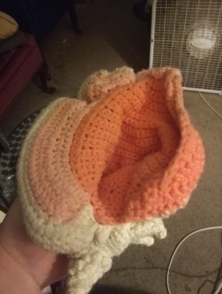 Crochet Seashell Decoration