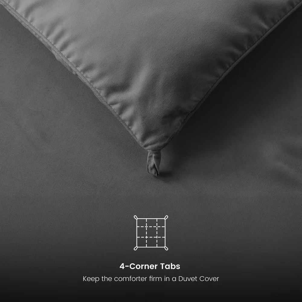 Twin Comforter Ultra Soft Hypoallergenic Breathable Solid 1Pc Comforter Durable