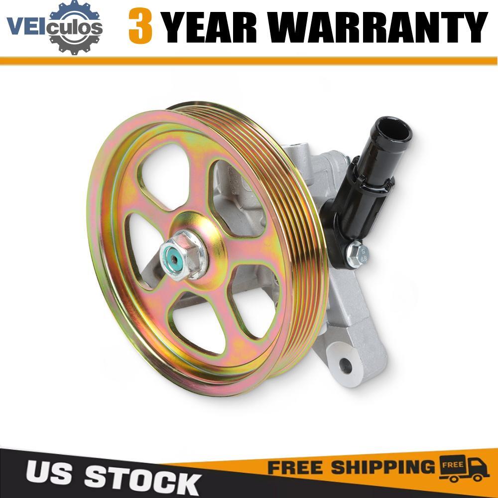 Power Steering Pump w/ Pulley For 2003-13 Honda Odyssey Acura MDX Pilot 21-5442