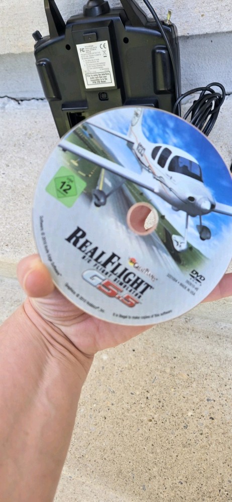 Futaba RealFlight R/C Flight Simulator Interlink Elite USB Controller +GAME G5.5