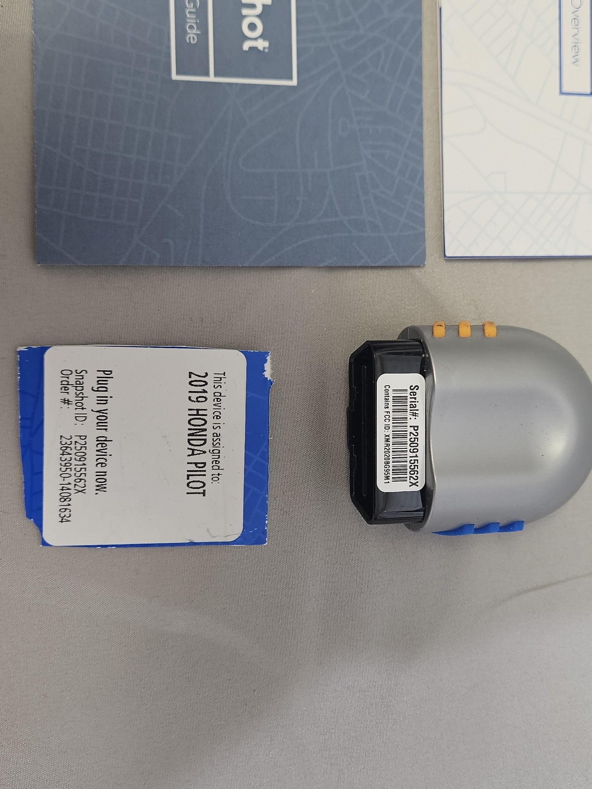 Snapshot OBD2 Telematics Device Gray Plug In Auto Car Monitor P250915562X Module