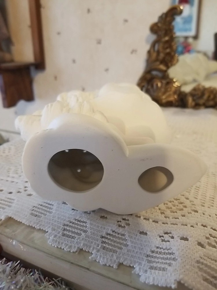 Ceramic Bisque Elf With Tree Ready To Paint