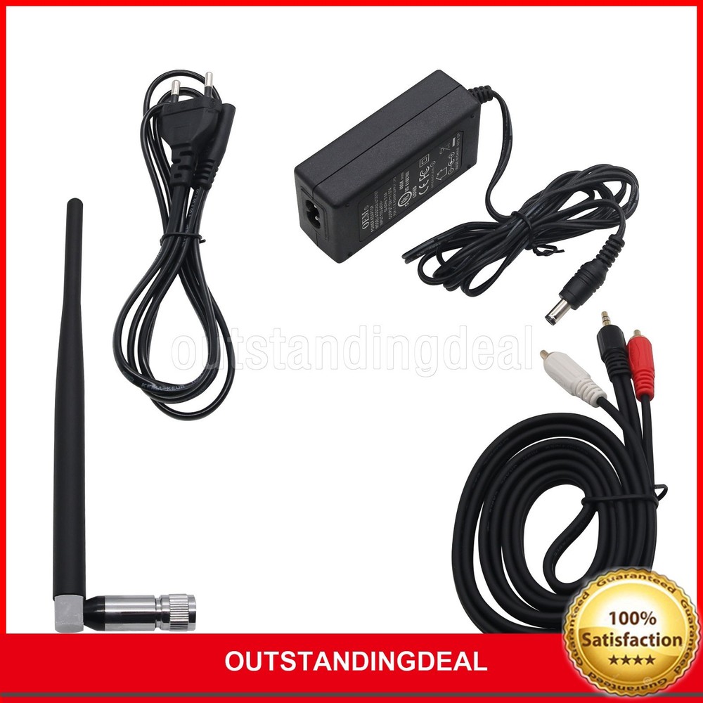 CZE-01B 0-1W FM Broadcast Transmitter FM Stereo Transmitter Kit with Antenna