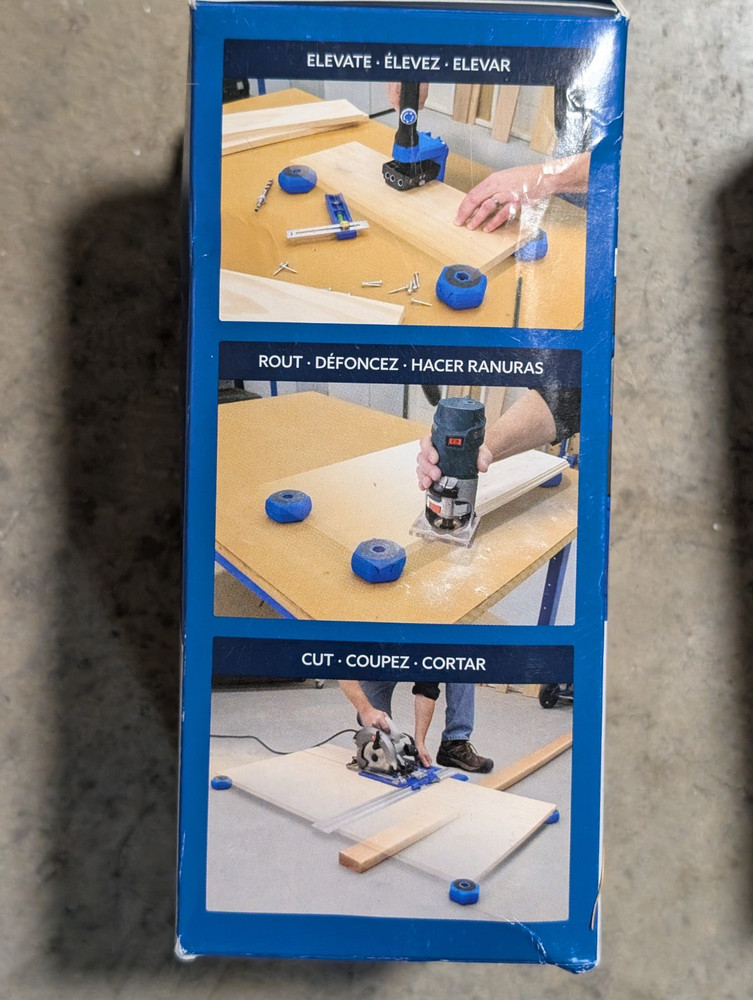 Kreg Multi-Purpose Project Blocks, TWO New, 4-Pack Packages - FREE SHIPPING