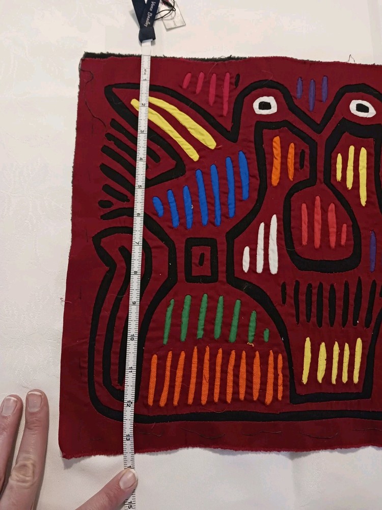 Unframed Mola Panel From Panama