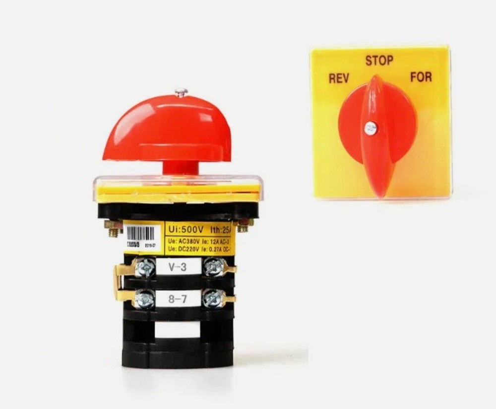 1PC For Milling Machine Part - Forward Reverse 3 Phase Motor Mill Switch