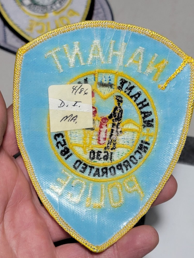 LE6 Police patch Massachusetts Nahant