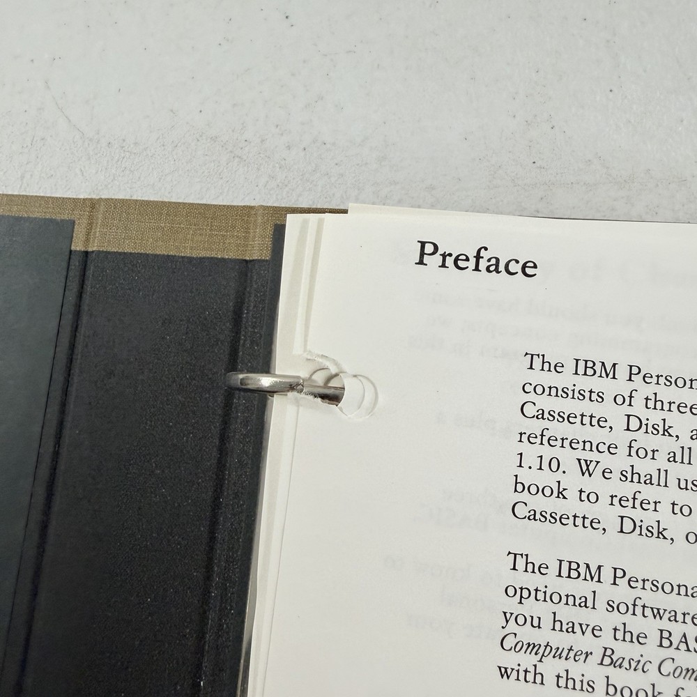 IBM Basic 6025010 Personal Computer Hardware Reference Library