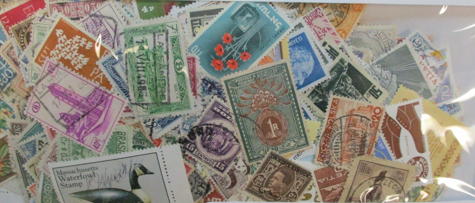 Quality Lot of 1000 Mint/Used Stamps ~ No soaking required!