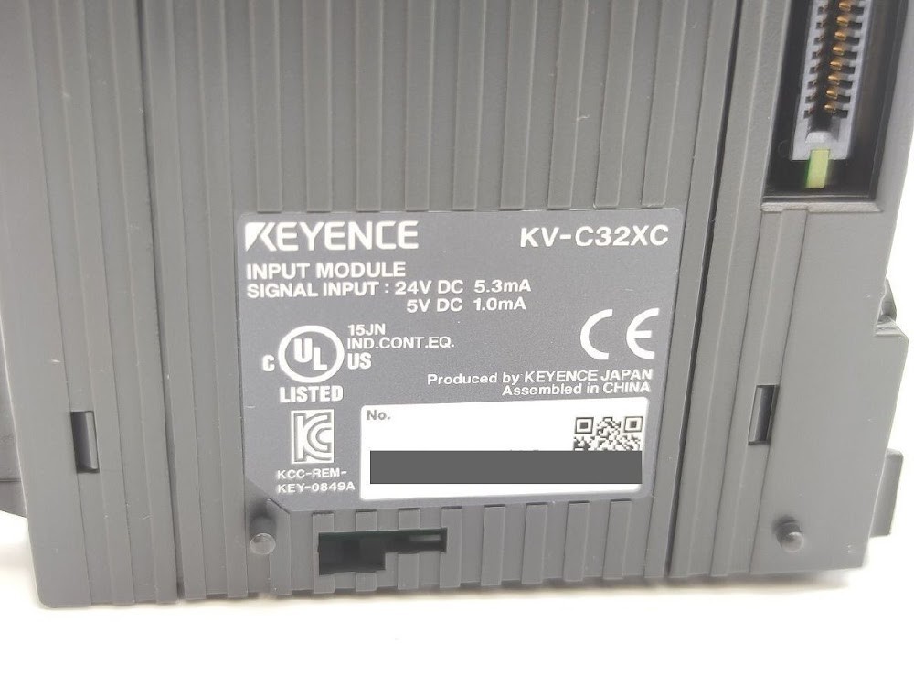 KEYENCE KV-C32XC PLC Expansion Unit Module USED