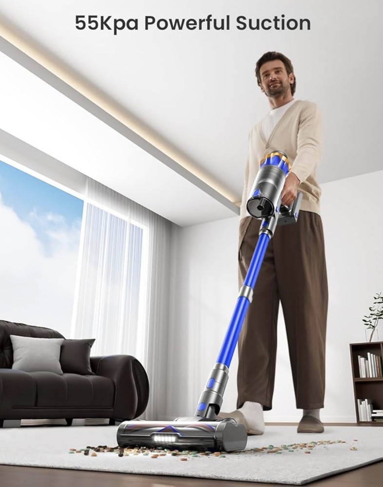 Cordless stick vacuum