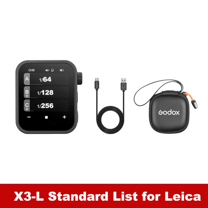 Godox X3-L X3L TTL Wireless Flash Trigger Transmitter OLED Touch Screen fr Leica