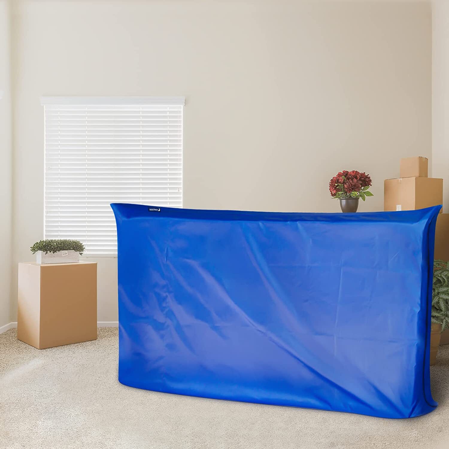 Waterproof Mattress Bag for Moving & Storage, Reusable Tarp
