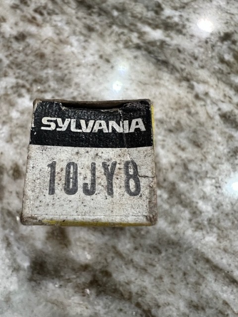 Sylvania Electronic Tube 10JY8 NOS