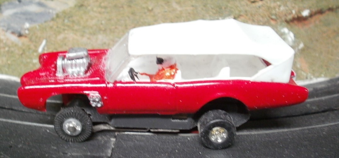 NEW Resin HO SLOT CAR scale Pontiac Monkee Mobile paintable body t-jet mounts