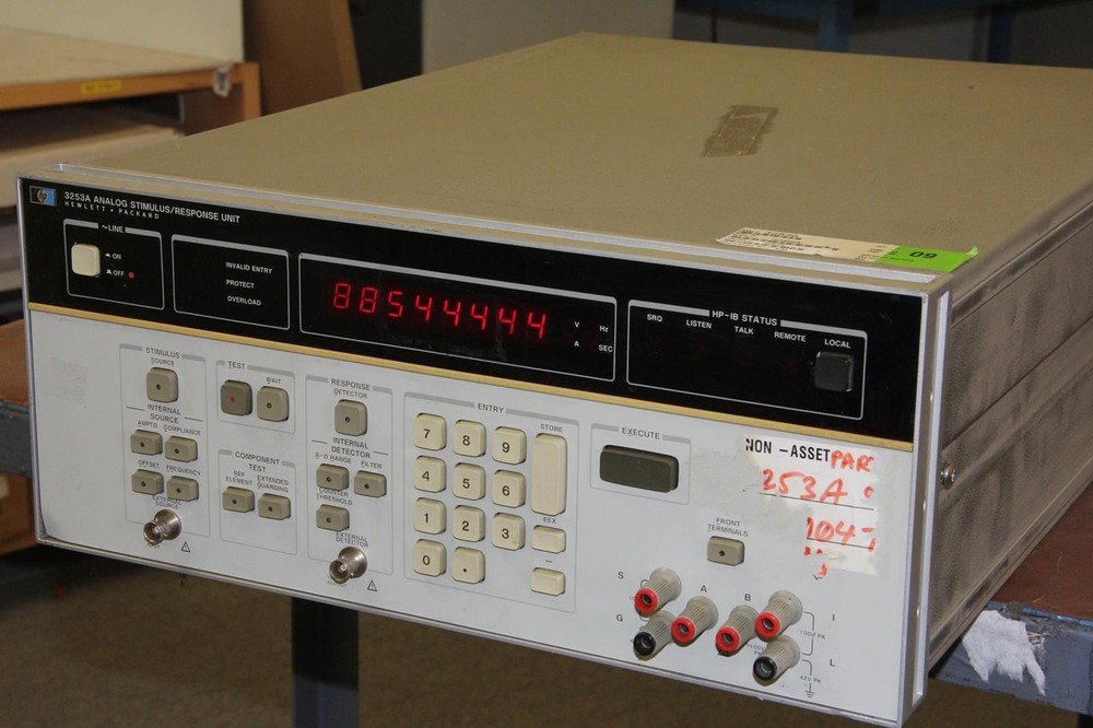 HP HEWLETT PACKARD 3253A Analog Stimulus/Response Unit "Missing Fan"