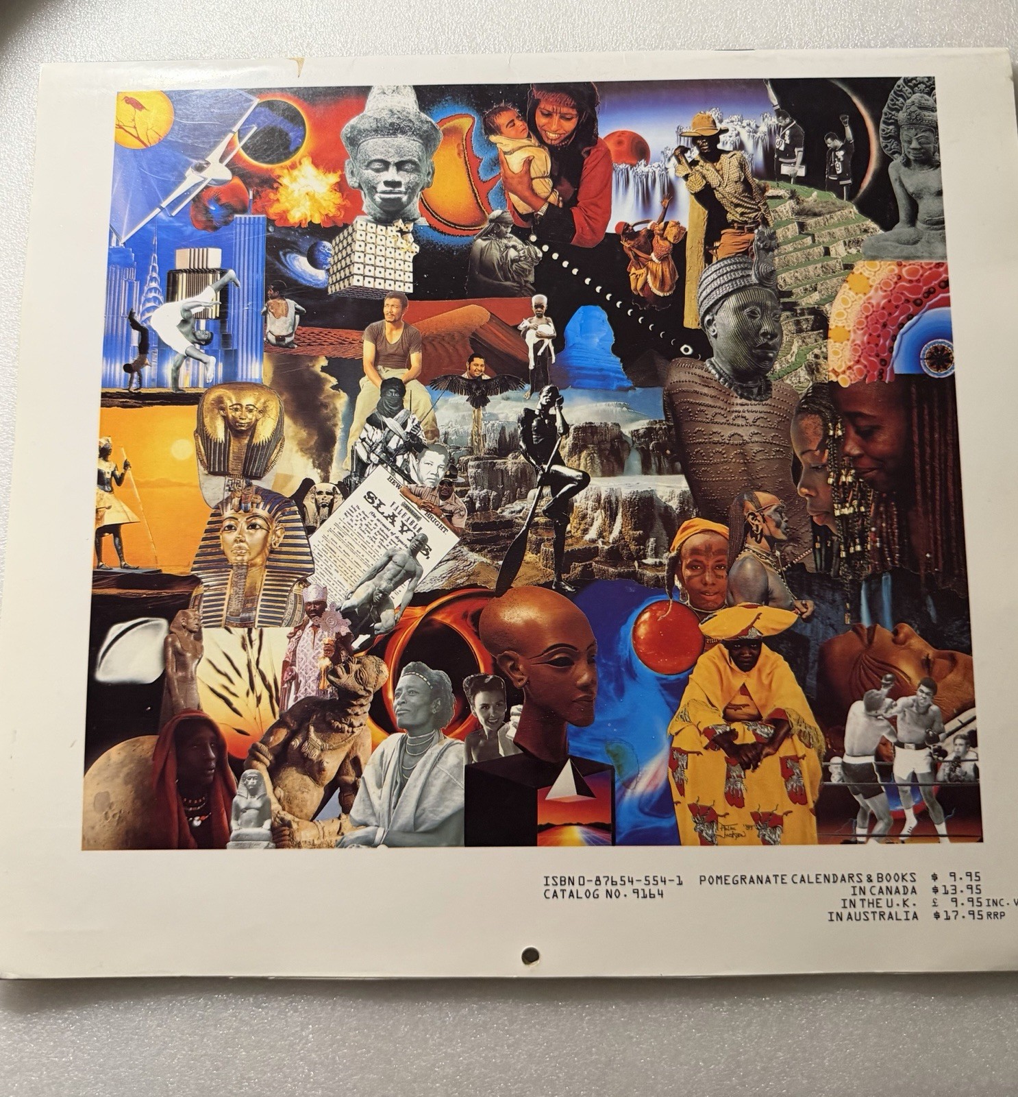 Vintage 1991 Calendar “A Journey Into 365 Days Of Black History”