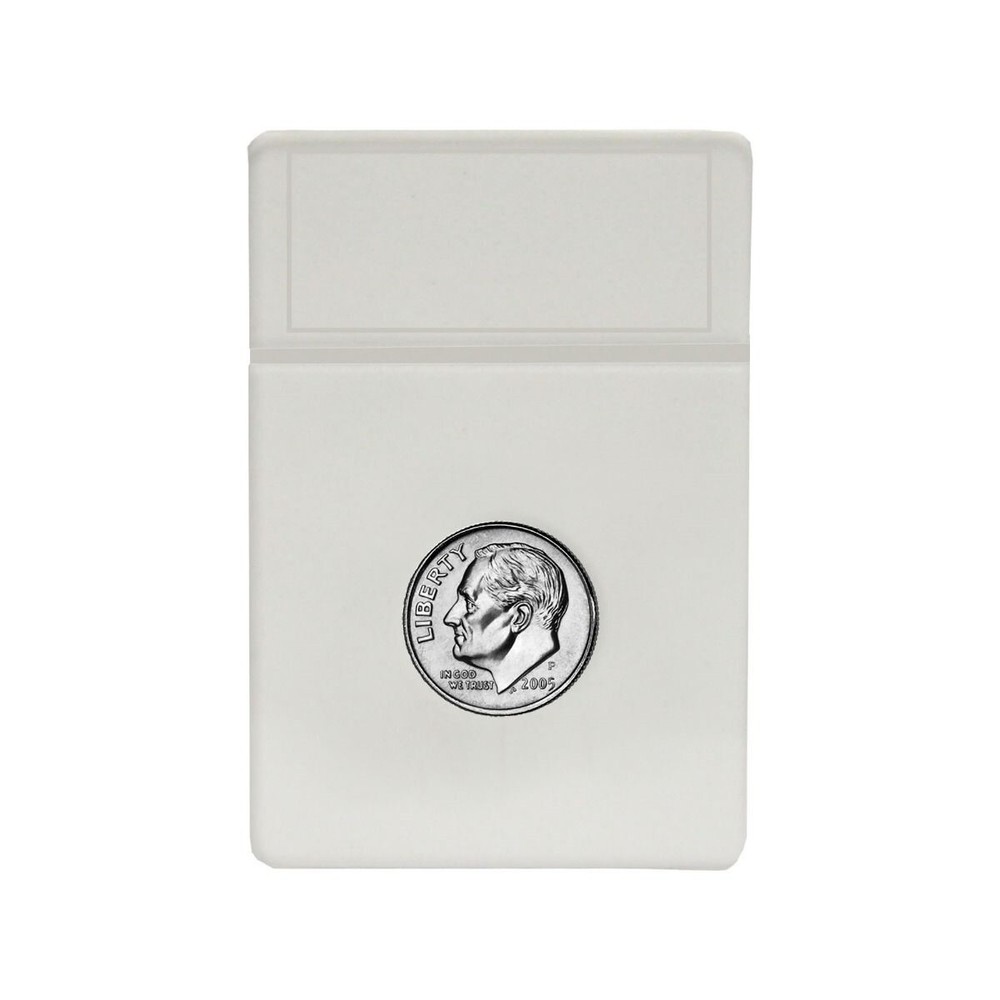 NEW 100pk BCW Dime Display Slab Insert- White Foam Insert