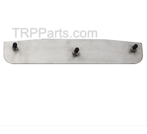 WEIGHT-MUDFLAP 3X16-SS, STUD MOUNTED