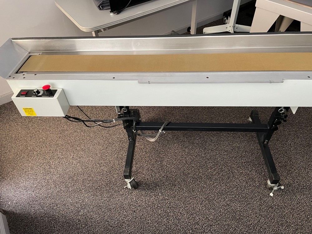 72" Adjustable Height Sequencing Collection Conveyor, 2 sides TILT capability