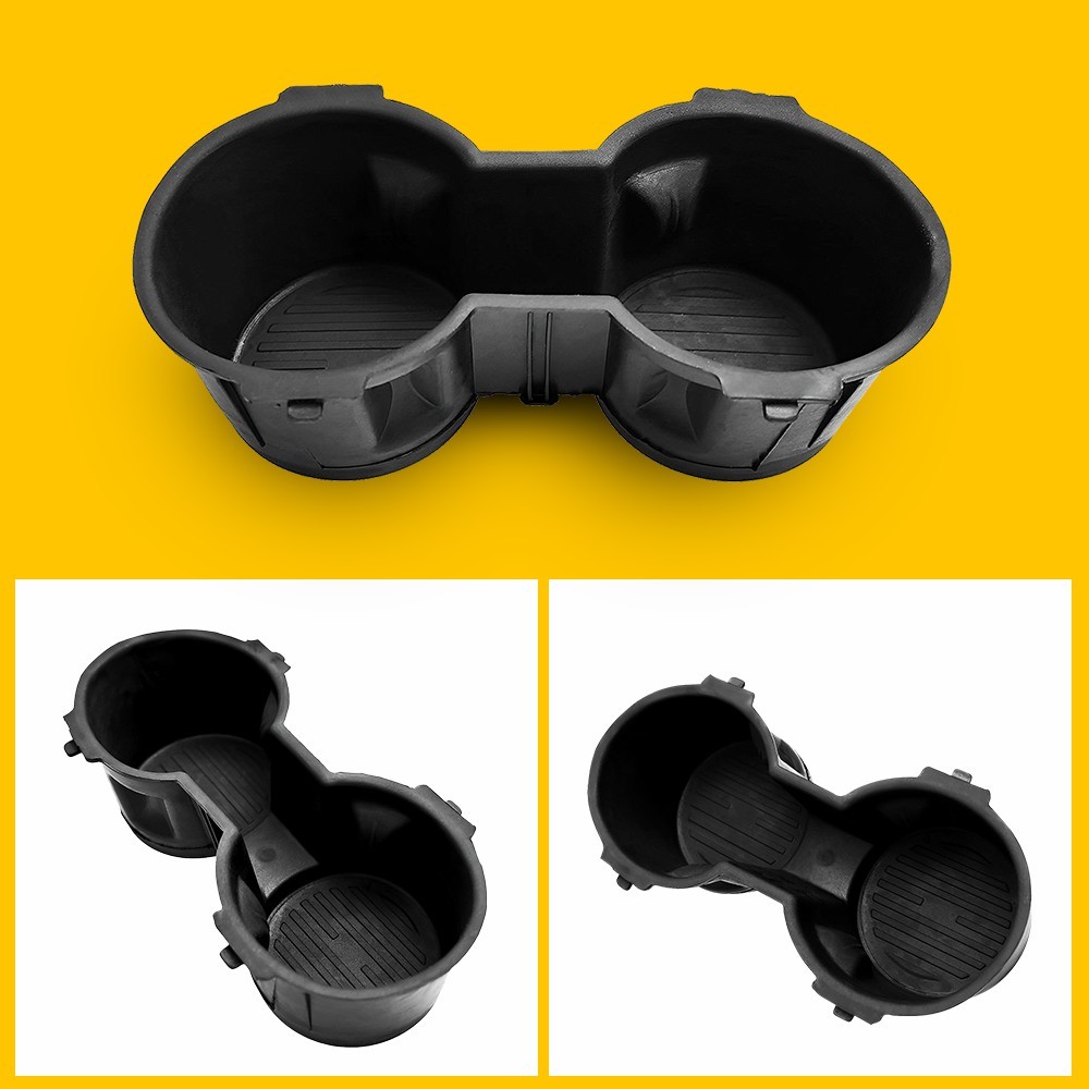 NEW FOR 2015-2017 Ford Front F-150 Seat Dual Cup Holder Rubber Insert