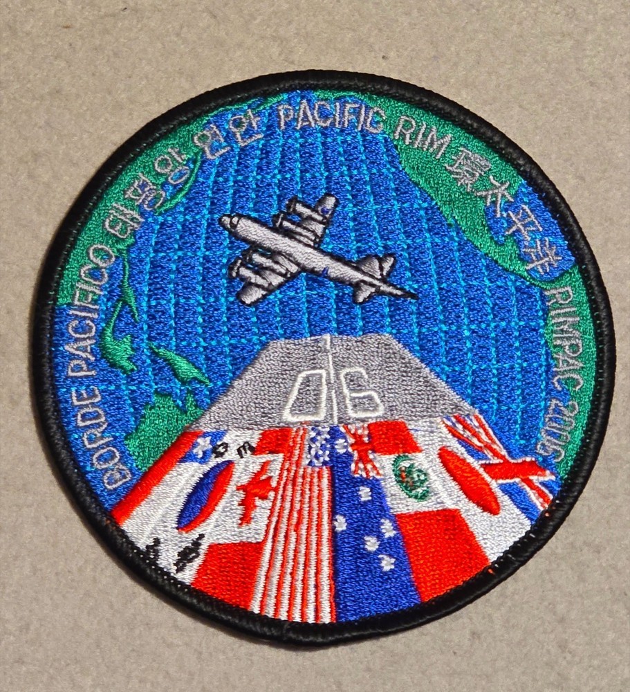 US Navy RIMPAC 2006 patch - 4"