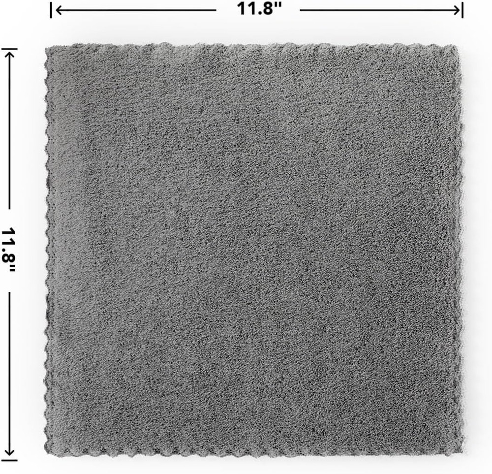 12 Pack Cleaning Cloth,Ultra Soft Absorbent Quick Drying Microfiber Cleaning rag