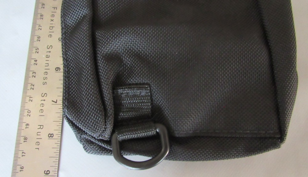 DBI SALA 1500131 Python Safety PCH-INSPECT Multi-Meter Pouch Bag Black D-Ring